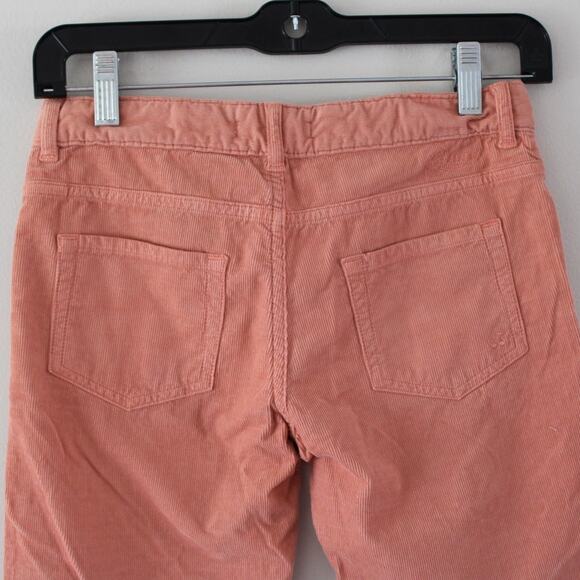 NWT Bonpoint Sienna Style Corduroy Pants Slim Straight Cookie Orange Pink 12 - Picture 4 of 9